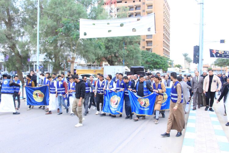 حزب "حماة الوطن" ينظم مسيرة سيراً علي الاقدام للجان الانتخابية 1 حزب “حماة الوطن” ينظم مسيرة سيراً علي الاقدام للجان الانتخابية