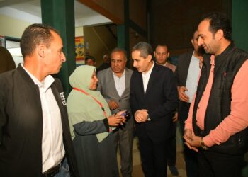 جولات ميدانية لمحافظ الغربية لمتابعة سير العملية الانتخابية في مراكز ومدن المحافظة