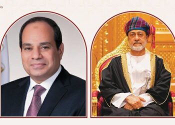 السلطان هيثم بن طارق سلطان عُمان يهنئ الرئيس عبدالفتاح السيسي