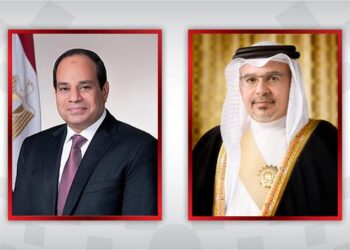 سمو ولي العهد رئيس مجلس الوزراء يهنئ الرئيس المصري بمناسبة فوزه في الانتخابات لفترة رئاسية جديدة