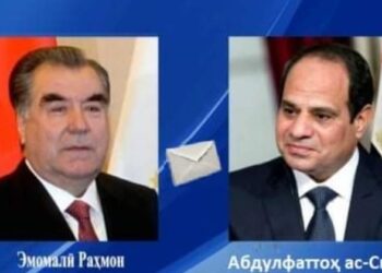 “إمام على رحمن” رئيس جمهورية تاجيكستان يهنئ الرئيس السيسى بالفوز فى الإنتخابات الرئاسية
