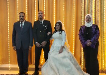 محافظ مطروح يشهد حفل الزفاف الجماعي لـ٣٠ عريس وعروسة من أبناء المحافظة