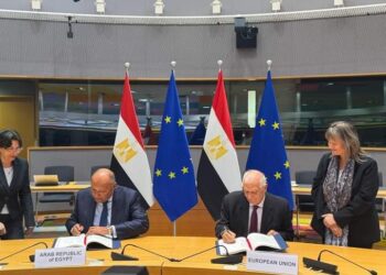 شكري يترأس مع الممثل الأعلى للإتحاد الأوروبي للشئون الخارجية والسياسة الأمنية الدورة العاشرة لمجلس المشاركة بين مصر والإتحاد الأوروبي