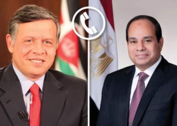 الرئيس السيسي يجري إتصالاً هاتفياً بالملك عبد الله الثاني عاهل الأردن