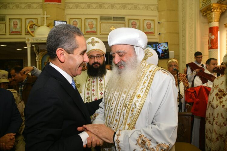 جو يسوده المحبة والأخوة .. محافظ الغربية يشهد قداس عيد الميلاد بكنيسة ماري جرجس بطنطا 1 جو يسوده المحبة والأخوة .. محافظ الغربية يشهد قداس عيد الميلاد بكنيسة ماري جرجس بطنطا