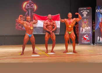 بطل كمال الأجسام المصرى سيد الطوابى يفوز بمراكز دولية