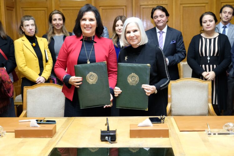 توقيع خطة عمل بين قطاع الشؤون الإجتماعية بالجامعة العربية وصندوق الأمم المتحدة للسكان