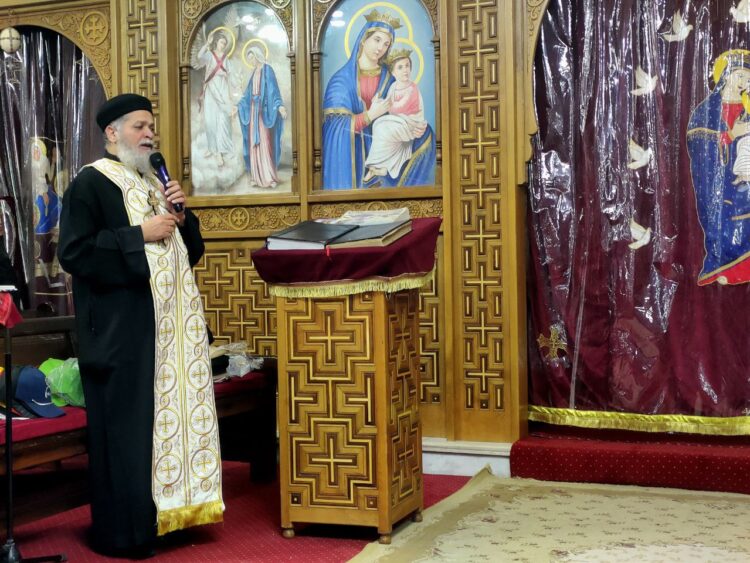 احتفالات بكنيسة العذراء مريم بمطروح بمناسبة رأس السنة الميلادية 1 احتفالات بكنيسة العذراء مريم بمطروح بمناسبة رأس السنة الميلادية