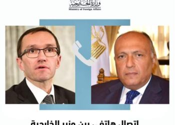 وزير الخارجية سامح شكري يتلقى إتصالاً من وزير خارجية النرويج