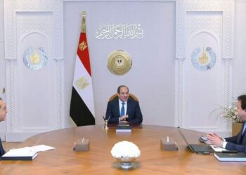 الرئيس السيسي يتابع مع رئيس مجلس الوزراء ووزير الصحة والسكان الموقف التنفيذي للمشروعات القومية للصحة
