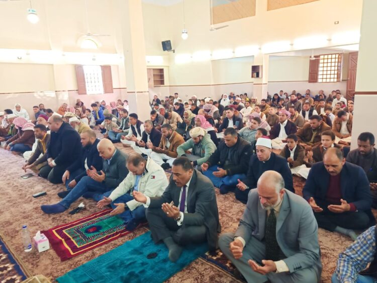محافظ مطروح يفتتح مسجد الفردوس بمدينة سيوة
