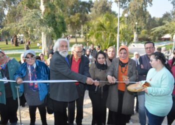 “آلاء الرفاعى” تعود للعصور القديمة بمعرض فنون وعصور