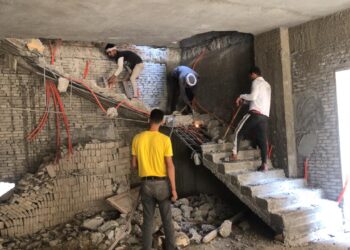 جهاز مدينة الشيخ زايد يشن عدة حملات لمواجهة مخالفات البناء والإشغالات والنباشين