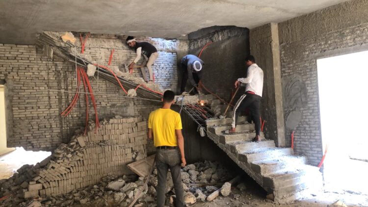 جهاز مدينة الشيخ زايد يشن عدة حملات لمواجهة مخالفات البناء والإشغالات والنباشين 1 جهاز مدينة الشيخ زايد يشن عدة حملات لمواجهة مخالفات البناء والإشغالات والنباشين