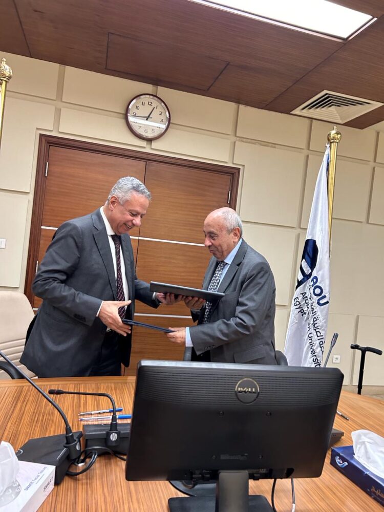 الجامعة العربية المفتوحة بمصر توقع إتفاق تعاون مع نقابة المهندسين لإتاحة ماجستير إدارة الأعمال المهني لأعضاء النقابة 1 الجامعة العربية المفتوحة بمصر توقع إتفاق تعاون مع نقابة المهندسين لإتاحة ماجستير إدارة الأعمال المهني لأعضاء النقابة