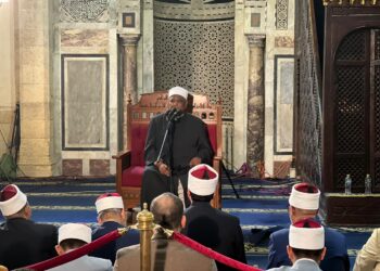 الأمين العام لهيئة كبار العلماء خلال درس التراويح بالجامع الأزهر