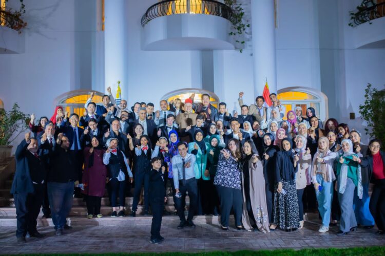 السفارة الكورية تحتفل بإفطار رمضان مع القلوب بيضاء