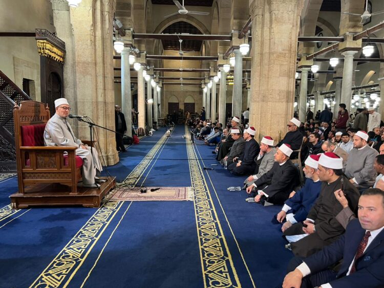 درس التراويح بالجامع الأزهر: نعمة الوقت لا يحرم منها إلا شقي ولا يستفيد منها إلا تقي