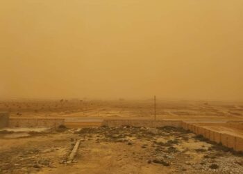 عاصفة ترابية تضرب محافظة مطروح مع ارتفاع درجات الحرارة