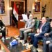 وزير التجارة والصناعة يبحث مع ممثلي شركتين نمساوية وتشيكية خطط انشاء مشروع مشترك لإنتاج سيانيد الصوديوم في مصر
