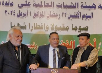 السفير الفضالي وسط سفراء العالم اقوى خط دفاع بدون سلاح دفاع الشعب المصري بقوته وصلابته