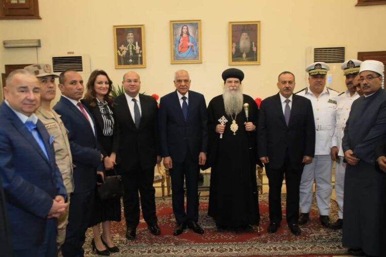 محافظ الجيزة يزور "مطرانية شمال الجيزة" لتقديم التهنئة بمناسبة عيد القيامة المجيد 1 محافظ الجيزة يزور “مطرانية شمال الجيزة” لتقديم التهنئة بمناسبة عيد القيامة المجيد