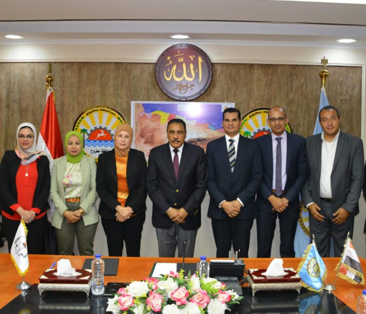 توقيع بروتوكول تعاون بين ديوان محافظة مطروح والمركز القومي للبحوث الإجتماعية والجنائية