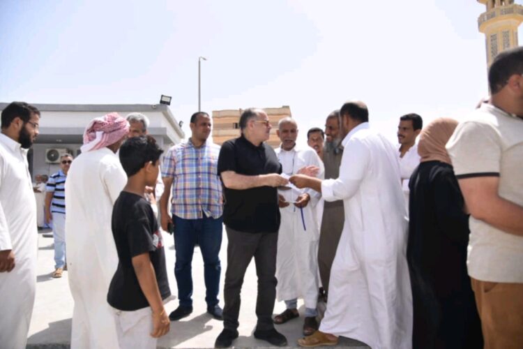 محافظ مطروح يتابع جهود الإسراع في حل أزمة نقص مياه  الشرب بمطروح .