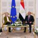الرئيس السيسي يستقبل رئيسة المفوضية الأوروبية السيدة أورسولا فون دي لاين. 12 الرئيس السيسي يستقبل رئيسة المفوضية الأوروبية السيدة أورسولا فون دي لاين.
