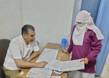 وكيل وزارة الصحة بمطروح يتفقد سير العمل بطوارئ المستشفي العام، ويطمئن علي الحالة الصحية للمرضي ثالث أيام عيد الأضحى المبارك