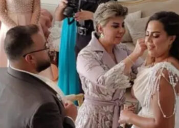 عقد قران ابنه مفيدة شيحة يثير الغضب على مواقع التواصل الإجتماعي