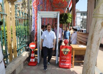 محافظ المنوفية يتفقد انتظام سير امتحانات الثانوية العامة بمدرسة الشهيد أحمد عبدالرحيم السرسى