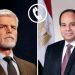 الرئيس السيسي يتلقى اتصالاً هاتفياً من الرئيس التشيكي "بيتر بافل". 11 الرئيس السيسي يتلقى اتصالاً هاتفياً من الرئيس التشيكي “بيتر بافل”.