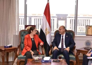 وزير العمل يلتقى السفيرة نائلة جبر لبحث ملفات مشتركة