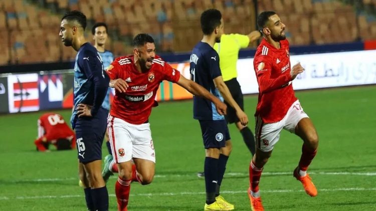 تشكيل الأهلي المتوقع أمام بيراميدز.. الشحات وبيرسى تاو وأبو علي فى الهجوم