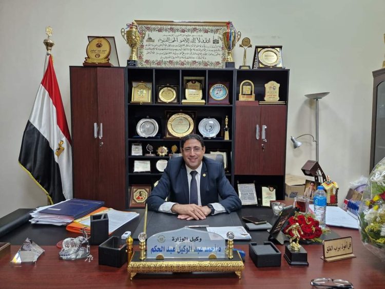 أسرة مديرية الشباب والرياضة بالقاهرة ترحب بالدكتور أحمد عبد الوكيل وكيلاً للوزارة مديراً لمديرية الشباب والرياضة بالقاهرة