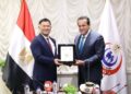 نائب رئيس مجلس الوزراء ووزير الصحة يستقبل وفد من الأكاديميين بجامعة «كوكيشان» اليابانية لمتابعة الخطة التدريبية للمسعفين المصريين.