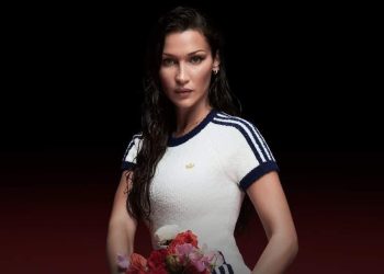 استبعاد عارضة الأزياء الفلسطينية الأمريكية بيلا حديد من اعلانات شركة أديداس