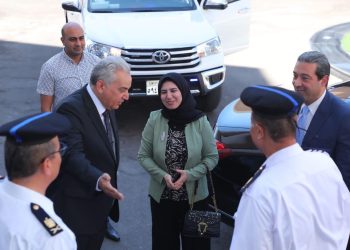 محافظ دمياط يقدم التهنئة إلى مدير الأمن لتوليه مهام عمله الجديد