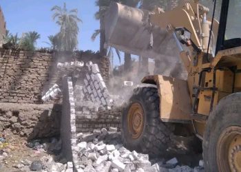 محافظ أسيوط يعلن تنفيذ 7 حالات إزالة لتعديات على أراضى زراعية ومخالفات بناء بقرى مركز الغنايم