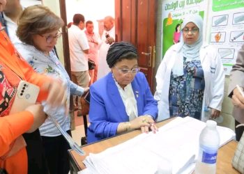 نائب وزير الصحة توصي بزيادة معدلات تغطية الصحة الانجابية  في المركز الحضري بالكرنك القديم
