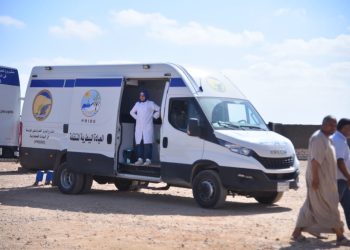 وزير الزراعة ومحافظ مطروح يتفقدان جهود التنمية الزراعية في منطقة وادى الحريقة بمطروح