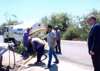 محافظ كفرالشيخ يتابع جهود زراعة الأشجار بقلين ضمن المبادرة الرئاسية “100 مليون شجرة”