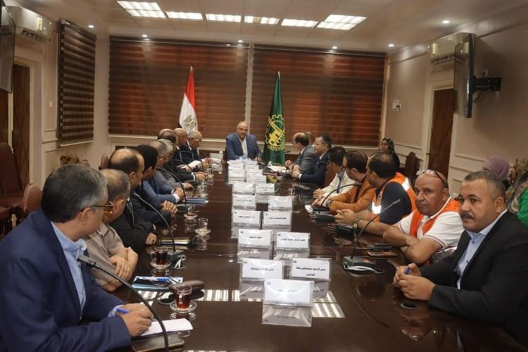 محافظ القليوبية يترأس اجتماع الصحة الاقليمي بالمحافظة