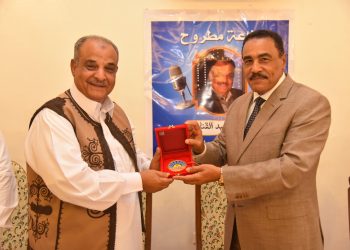 محافظ مطروح يشهد حفل تكريم مدير عام الإذاعة بالمحافظة
