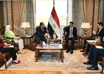 وزير الشباب والرياضة يستقبل الممثل المقيم الجديد لمنظمة UNFPA ويبحث آفاق التعاون المستقبلي