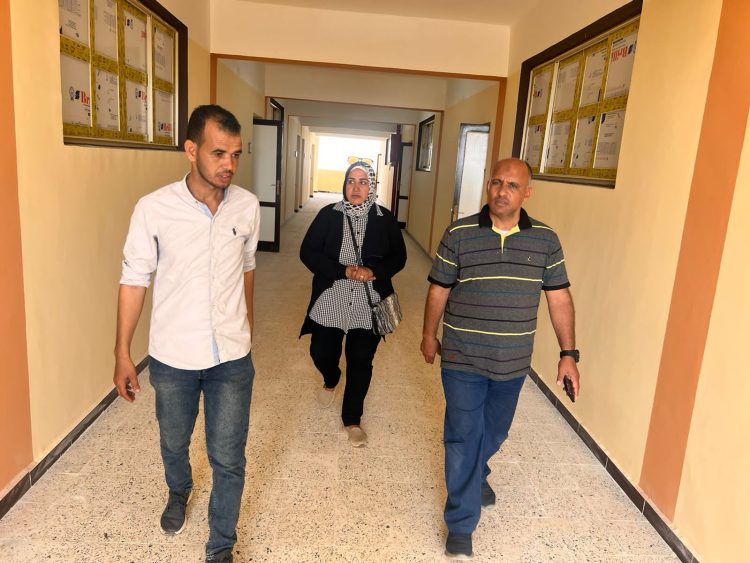 وكيل وزارة التربية والتعليم  بمطروح يتابع جاهزية مدارس الحمام لانطلاق العام الدراسي الجديد