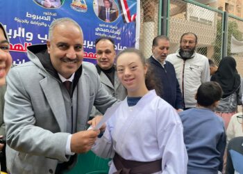 وكيل وزارة شباب الجيزة يشهد إحتفالية “قادرون بإختلاف” من مركز شباب السلام