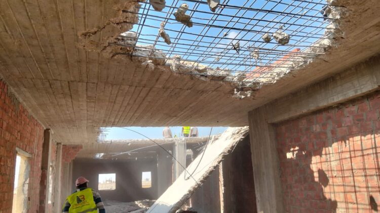 تشميع وغلق بمدينة الشروق بحمالات مكبرة لوزارة الإسكان لإزالة المخالفات البنائية