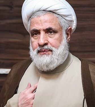 قاسم يجدد هجومه على المفاوضات اللبنانية الإسرائيلية وتمسكه بالمقاومة
